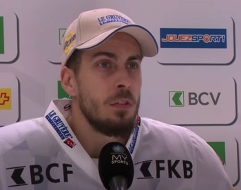 Interview d'après match de Yannick Herren, Inti Pestoni, Simon Le Coultre, Kevin Fey et Tim Bozon