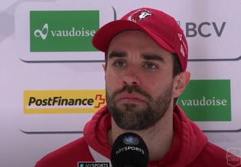 Interview d'après match d'Etienne Froidevaux et Jason Fuchs