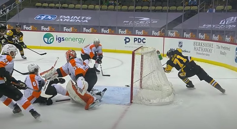 Un bien joli goal d'Evgeni Malkin