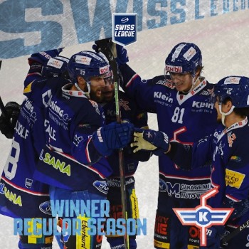 Kloten remporte le championnat régulier de Swiss League