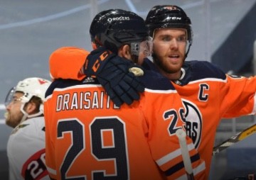 Les 5 points de Leon Draisaitl et la merveille d'assist de Connor McDavid en images