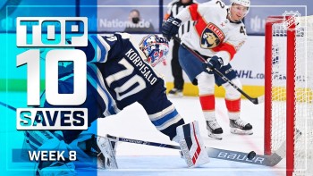 Top 10 des plus beaux arrêts de la dernière semaine en NHL