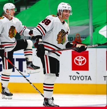 Patrick Kane atteint lui aussi la marque des 40 points cette saison, en 28 matchs