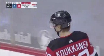 Le nom de Janne Kuokkanen mal orthographié sur son maillot