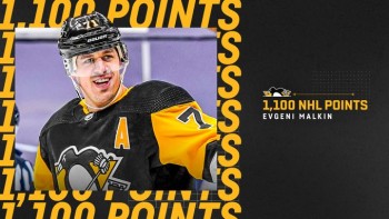 Evgeni Malkin rejoint Mario Lemieux et Sidney Crosby dans l'histoire des Penguins