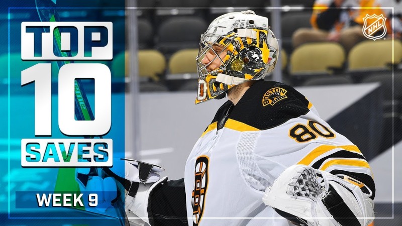 Top 10 des plus beaux arrêts de la dernière semaine en NHL