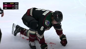 Une crosse haute qui fait des dégâts pour Jakob Chychrun