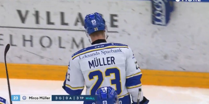 Mirco Müller signe un hat trick face à Rögle