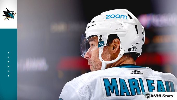Patrick Marleau au deuxième rang du nombre de matchs joués en NHL