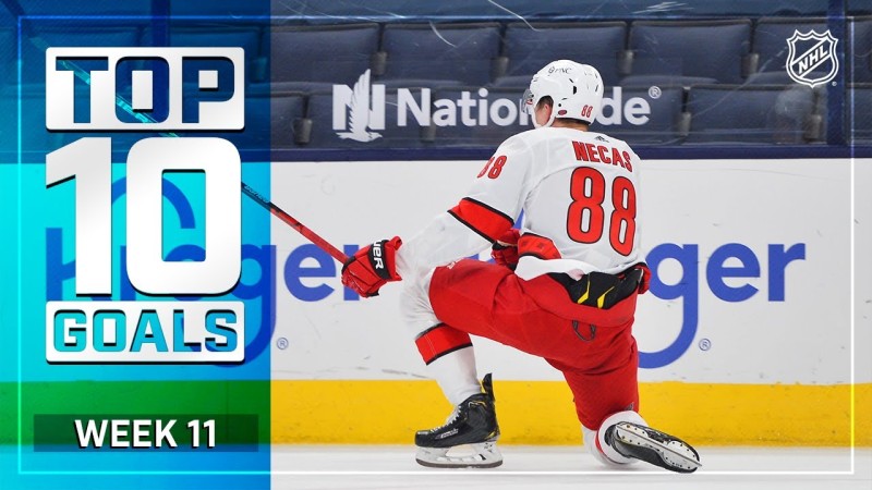 Top 10 des buts de la semaine écoulée en NHL