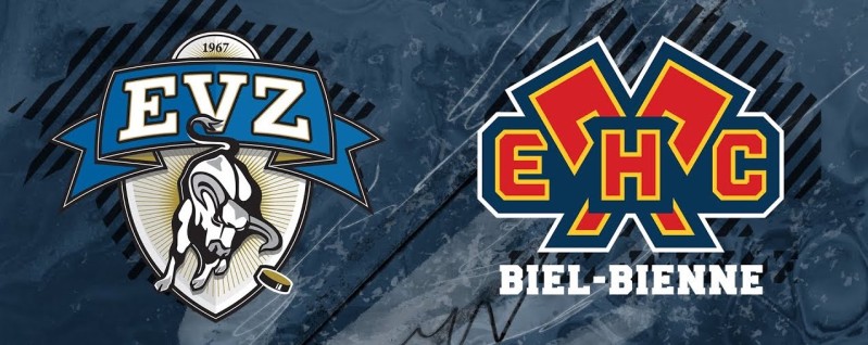 Formation des équipes et joueurs indisponibles pour le match Zoug vs Bienne