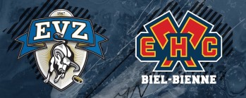 Formation des équipes et joueurs indisponibles pour le match Zoug vs Bienne