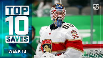 Les 10 plus beaux arrêts de la dernière semaine de NHL