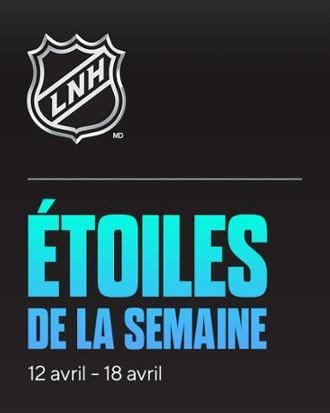 Les quatre étoiles de la semaine en NHL