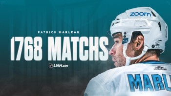 Patrick Marleau est le joueur avec le plus de matchs joués en NHL