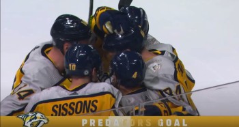 A voir : les Predators marquent deux fois en 18 secondes