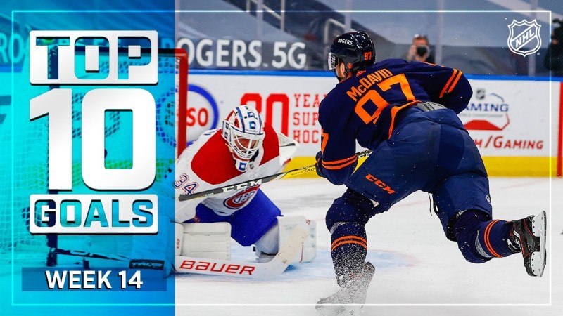 Les 10 plus beaux buts de la dernière semaine de NHL