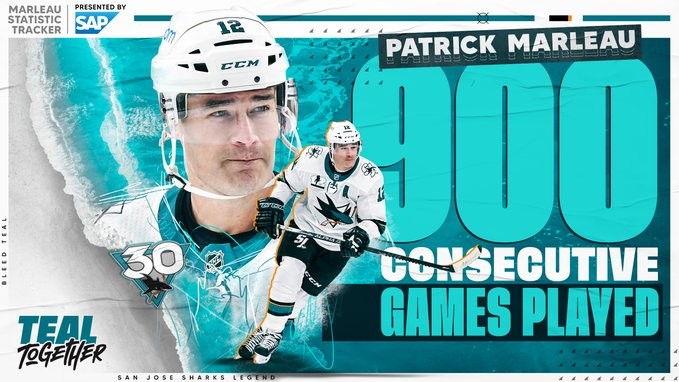 Patrick Marleau signe une autre marque d'exception