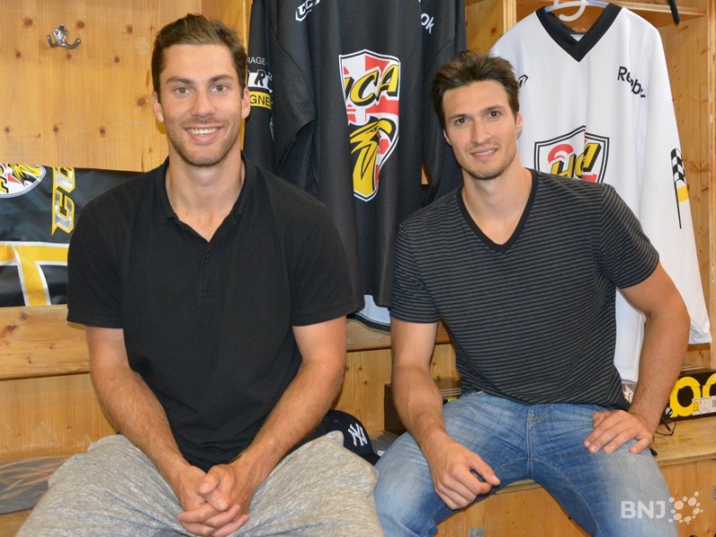 Jonathan Hazen et Philip-Michaël Devos ont bien signé à Kloten mais pourraient ne pas voir la National League