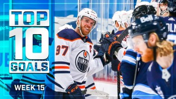 Les 10 plus beaux buts de la dernière semaine de NHL