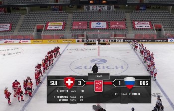 La Suisse s'offre une victoire face à la Russie