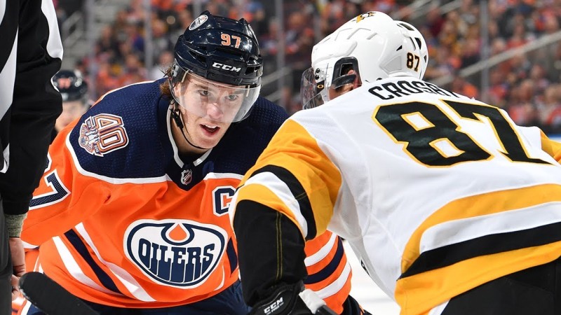 Comparaison entre Sidney Crosby et Connor McDavid sur leurs 6 premières saisons en NHL
