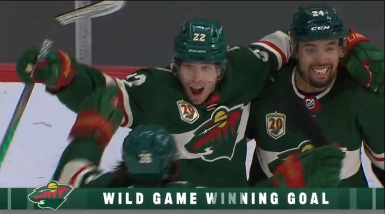 Kevin Fiala offre la victoire au Wild, Nico Hischier trouve également le fond des filets