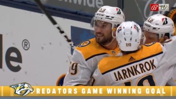 Doublé pour Roman Josi qui tranche en prolongation, 20e but pour Kevin Fiala
