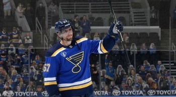 David Perron a atteint quatre paliers lors du match de cette nuit