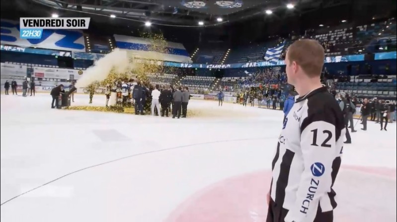 Retour sur le statut des arbitres en Suisse avec l'exemple de Zach Steenstra