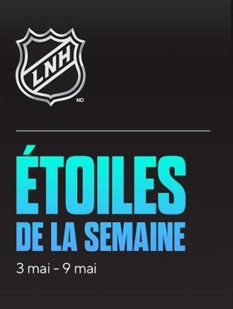 Les quatre étoiles de la semaine en NHL