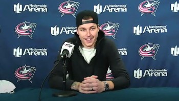 Elvis Merzlikins tire le bilan de sa saison