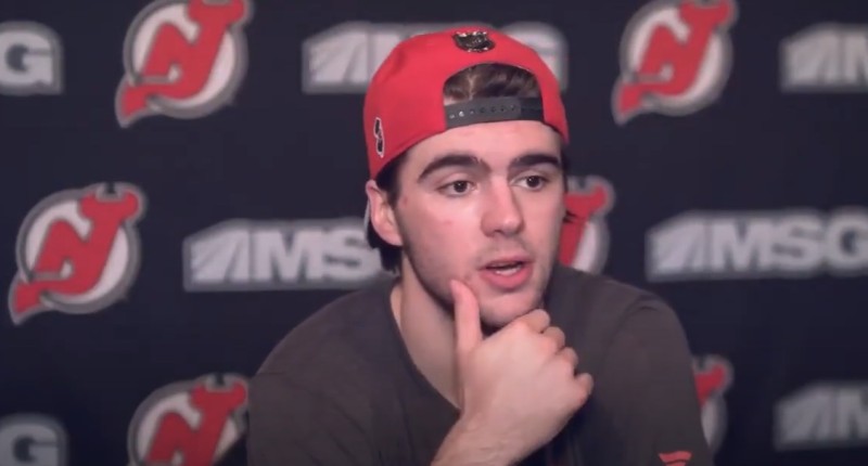 Nico Hischier tire le bilan de sa saison et de celle des Devils