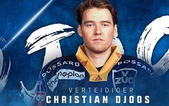 Zoug confirme la mise sous contrat de Christian Djoos