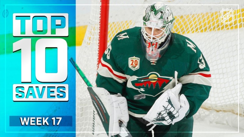 Les plus beaux arrêts de la dernière semaine de NHL