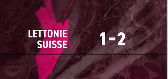 Les images du match Lettonie-Suisse
