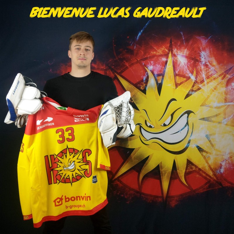 Lucas Gaudreault rejoint les gardiens du HC Sierre