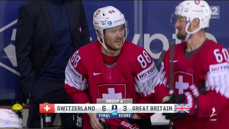 La Suisse s'impose facilement face à la Grand Bretagne et attend de connaître son adversaire en quarts