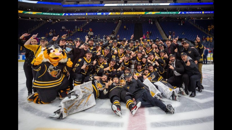Les Tigres de Victoriaville remportent le championnat de LHJMQ