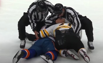 Taylor Hall livre un rare et surprenant combat