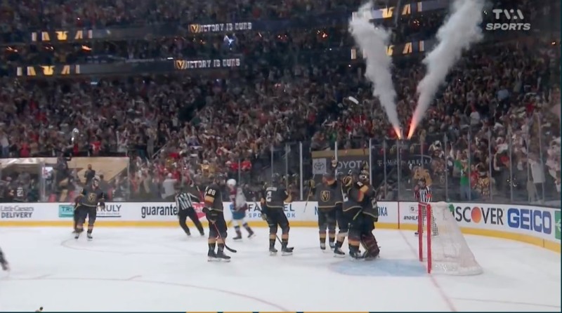 Les Golden Knights font tomber l'Avalanche et feront face au Canadien