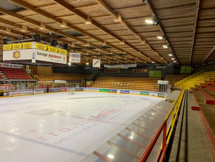 La patinoire de Sierre ne peut plus produire de glace pour le moment
