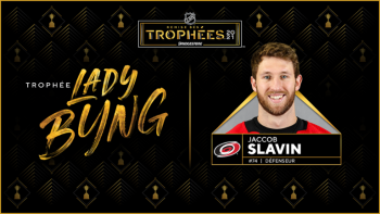 Jaccob Slavin remporte le trophée Lady Byng