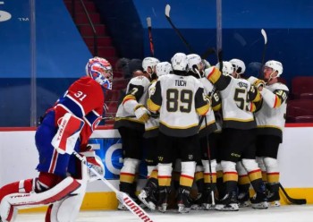 Las Vegas revient à hauteur de Montréal