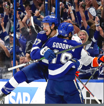 Quelques chiffres sur la production offensive du Lightning à domicile