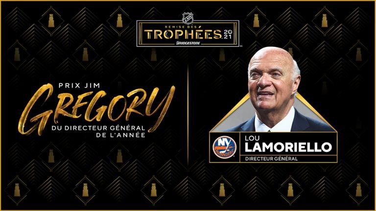 Lou Lamoriello à nouveau élu directeur général de l'année