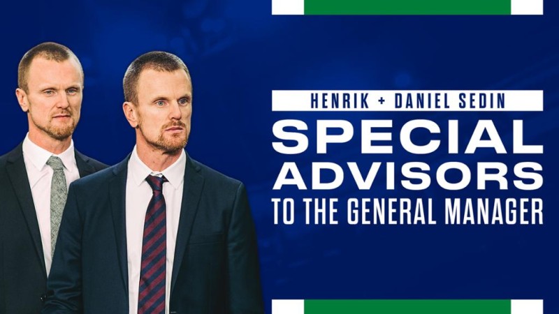 Daniel et Henrik Sedin de retour dans le giron des Canucks
