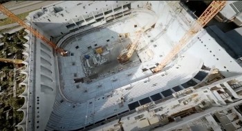 La Swiss Life Arena avance également bien