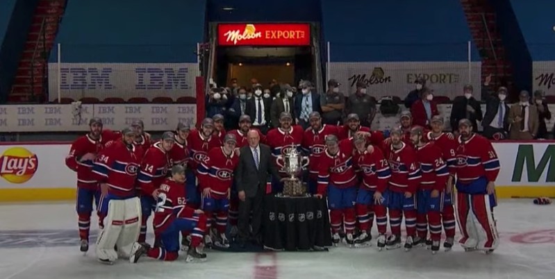 Le Canadien prend possession du trophée Clarence Campbell