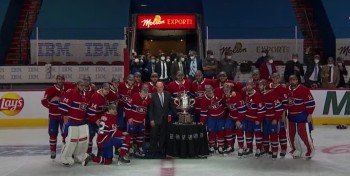 Le Canadien prend possession du trophée Clarence Campbell